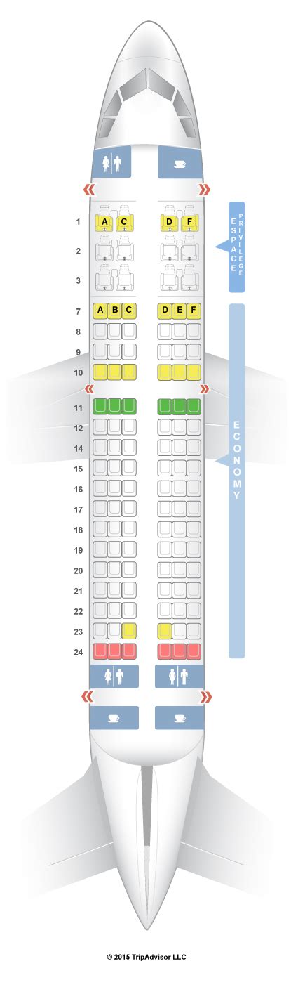 Seatguru Seat Map Tunis Air Airbus A319 319 V1