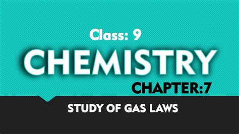 Chemistry Class Chapter Youtube