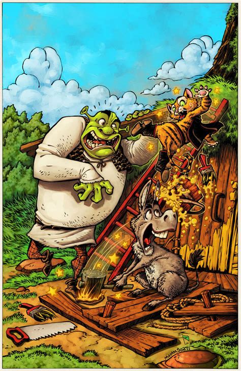 Shrek Comic 4 Cover By Rolomallada On Deviantart