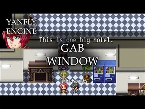 YEP 46 Gab Window RPG Maker MV YouTube