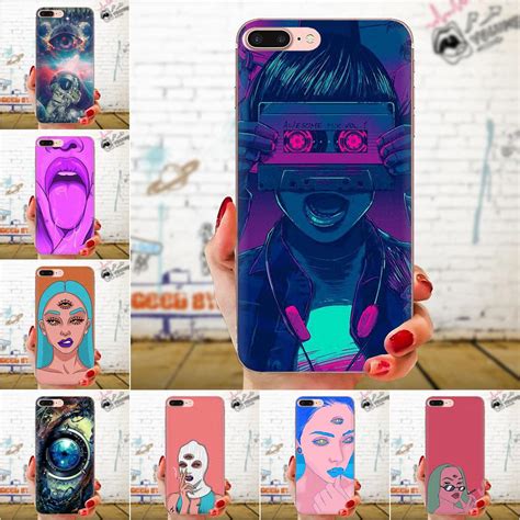 Three Eyed Girl Soft Phone Cover Case Coque For Samsung Galaxy Note 5 8 9 S3 S4 S5 S6 S7 S8 S9
