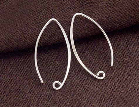 Pairs Of Sterling Silver Ear Wires X Mm Awg Etsy