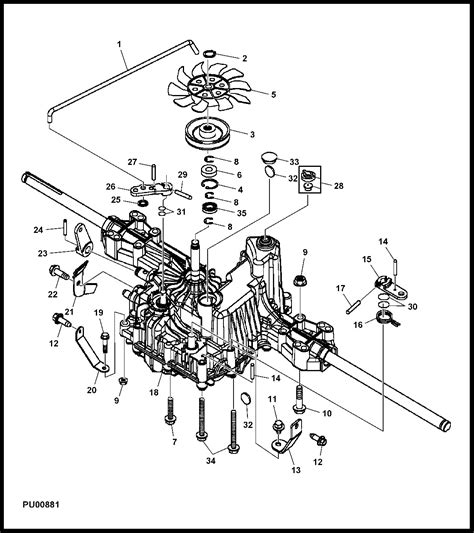 John Deere X350 Belt Diagram