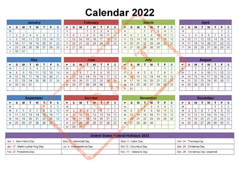 Calendar For 2022 With Public Holidays Calendar Example And Ideas