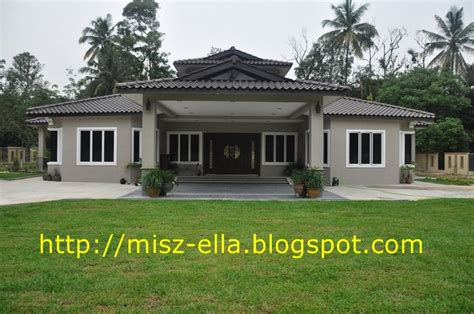 Banglo moden tropikal kegilaan netizen. Rumah idaman ~ Dari Jari Jari Halusku