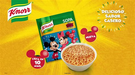 Nueva Sopa Mickey Mouse® De Knorr® Youtube