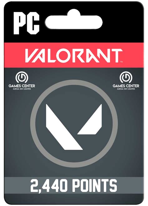 Valorant 2250 Valorant Points 190 Bonus Games Center