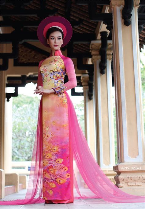 Ao Dai Traditional Fashion Traditional Dresses Oriental Fashion