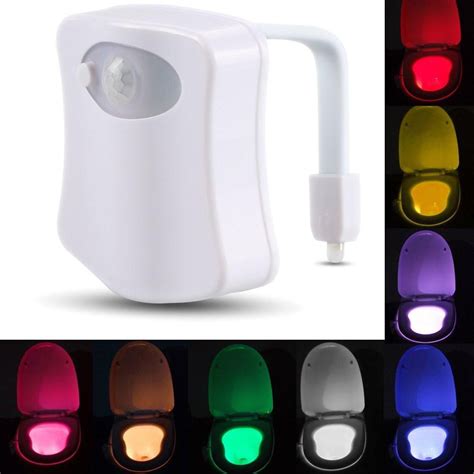 Colors Human Motion Sensor Automatic Seats LED Light Toilet Bowl Bathroom Lamp Buy Colors