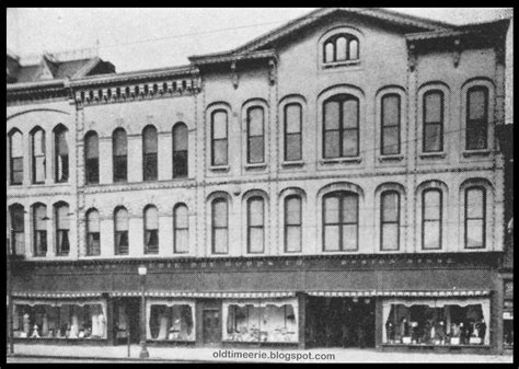 Old Time Erie Boston Store Before The Big One 718 State St