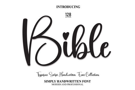 Bible Font By Andikastudio · Creative Fabrica