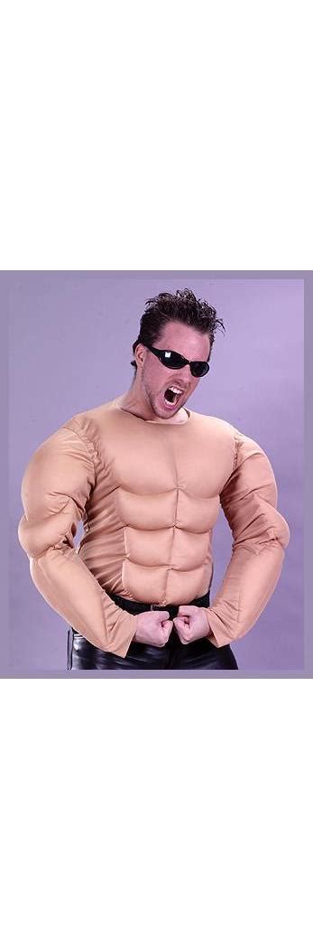 Muscle Chest Shirt Adult Costume
