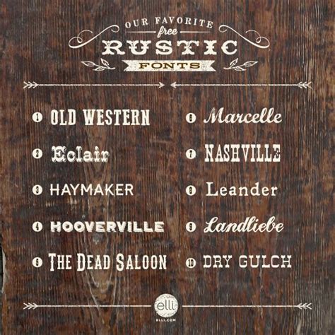 But it's not only the text effect that makes it look fantastic but the suitable font choice. Invitations & Paper Ideas & Advice | Rustic font ...