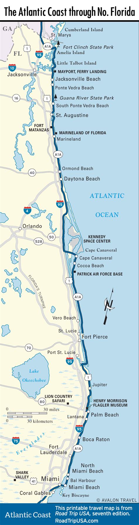 Atlantic Coast Florida Road Trip Road Trip Usa