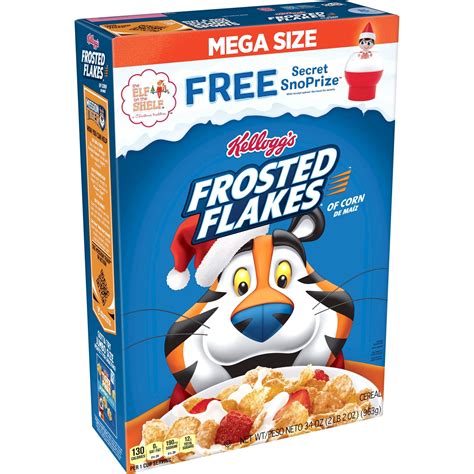 Kelloggs Frosted Flakes Cold Breakfast Cereal Original 34 Oz