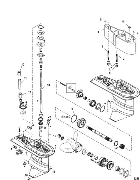 50 Hp Mercury Outboard Parts Diagram