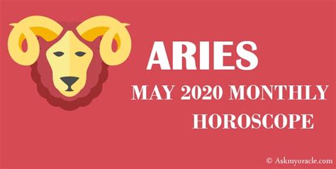 Aries May Horoscope 2020 Aries Monthly Horoscope