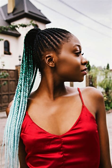 Coiffure Simple Pour Femme Africaine | Coiffures Cheveux Longs