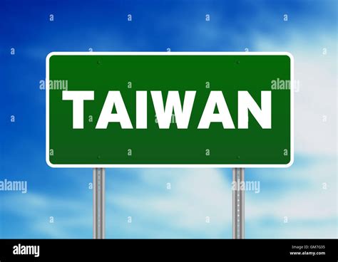 Taiwan Road Sign Stock Photo Alamy
