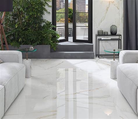 Glossy White Ceramic Floor Tile Size 2x2 Feet At Rs 55sq Ft In