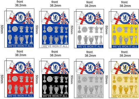 Chelsea Fc Weve Won It All Pin Badges Football Pins Badges