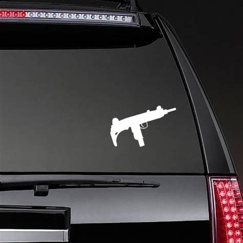 Uzi Gun Sticker