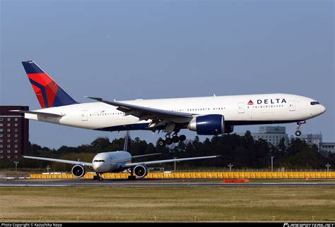N704dk Delta Air Lines Boeing 777 232lr Photo By Kazuchika Naya Id