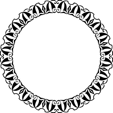Decorative clipart circular, Decorative circular Transparent FREE for