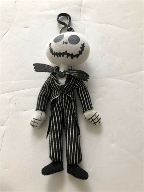 Jack skellington is a fictional character and the main protagonist of the 1993 film the nightmare before christmas. Nightmare Before Christmas Plush Jack Skellington keychain ...