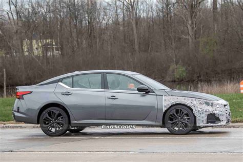 2023 Nissan Altima Spied With A Sportier Face And Larger Infotainment