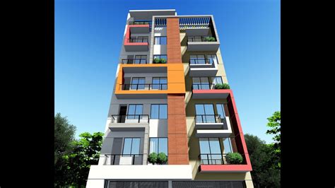 6 Storey Residential Building Design Citybackgrounddigitalarttutorial