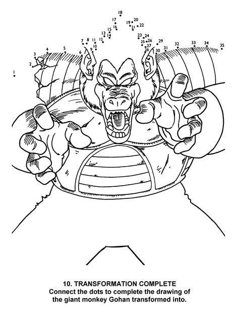 Coloring Page Dragon Ball Z Coloring Pages 0