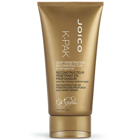 ▪ prevents the occurrence of sebum. Joico K-Pak Deep Penetrating Reconstructor 150ml | Free ...