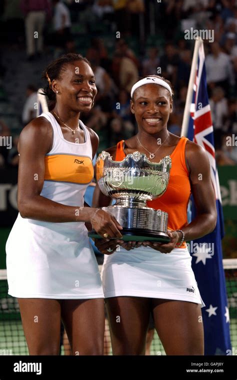 Serena Williams And Venus Williams Usa Hold The Trophy After Winning