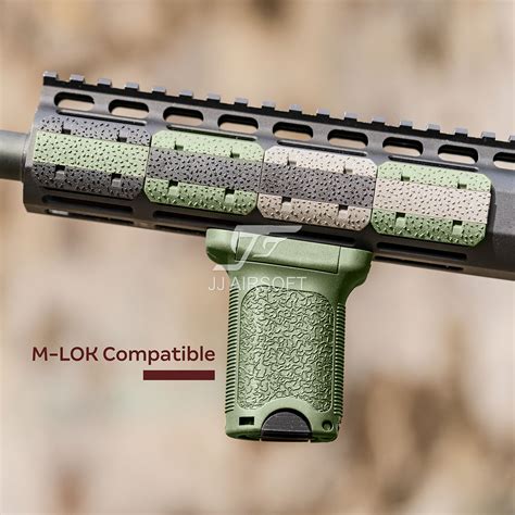 Bcm Vertical Grip For 20mm And Keymod And M Lok Od Green Jj Airsoft