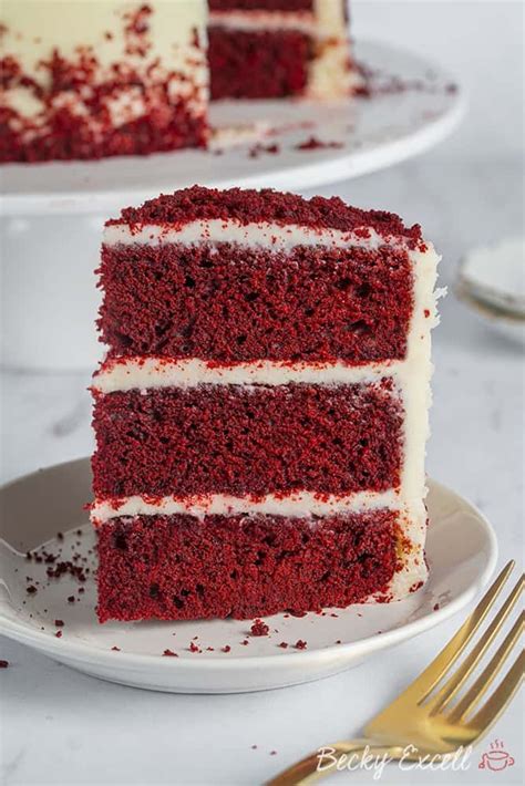 Best red velvet cake ever! Gluten Free Red Velvet Cake Recipe (dairy free option ...