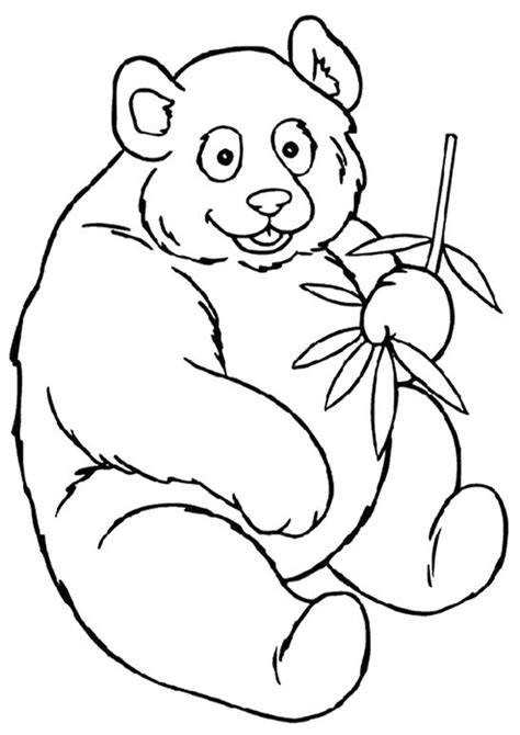 Panda Printable Coloring Pages Customize And Print