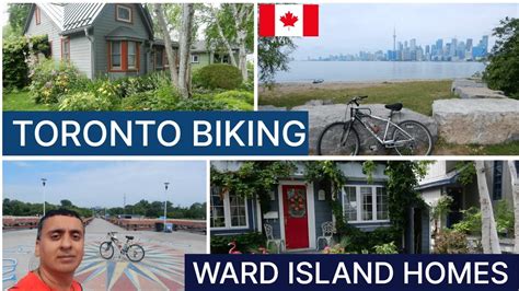 Biking Toronto Islands Hanlan S Point Nude Beach To Ward Island Algonquin Island Homes Youtube