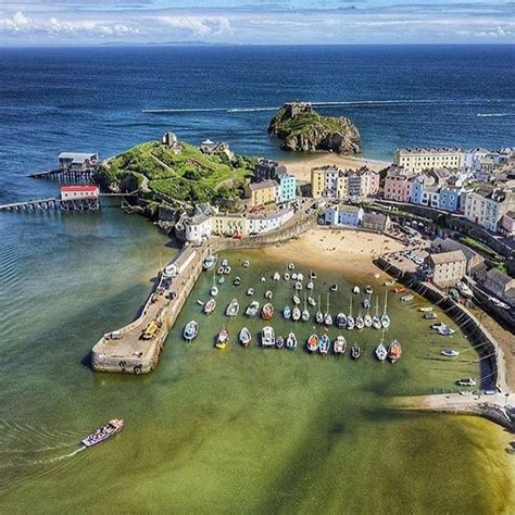 The Colourful Town Of Tenby In Wales Is Pretty From All Angles But We