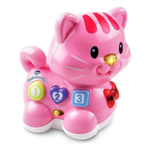 Vtech Catch Me Kitty Pink Toys For 1 Year Old 1 Year Old Girl