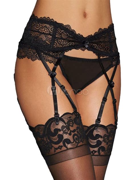 Lace Garter Belts Sexy Black Garter Belt Lingerie For Women