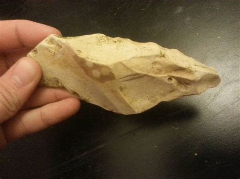 Paleo Indian Chert Flake Knife Artifact Found In Southern Indiana