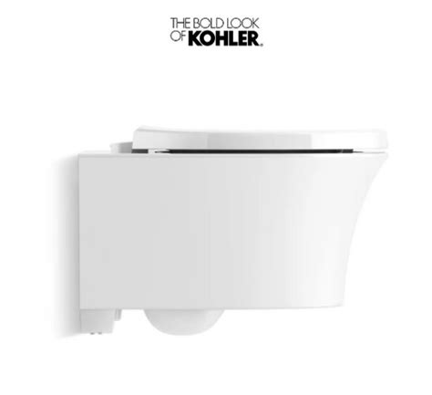 Kohler Veil® One Piece Elongated Dual Flush Wall Hung Toilet With