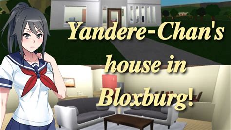 Making Yandere Chans House In Bloxburg ★ Speedbuild ★ Roblox Youtube