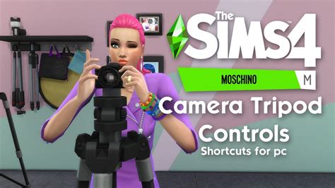 All New Camera Controls And Interactions The Sims 4 Moschino Stuff