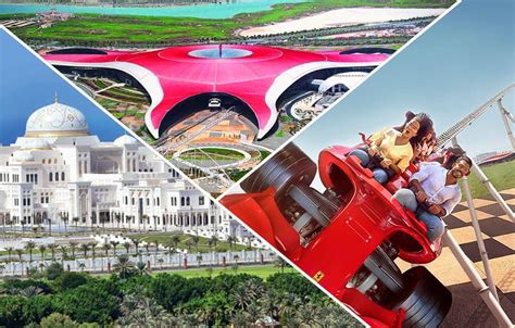 Abu Dhabi City Tour With Ferrari World Tickets Desert Safari In Dubai