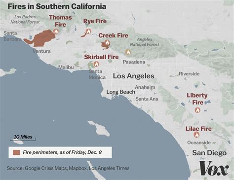 California Fires Map Printable Maps