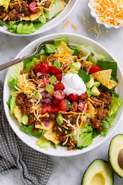 Taco Salad Recipe Cart