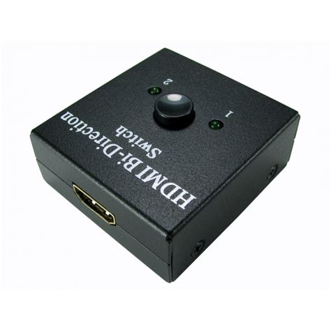 Average rating:3.3out of5stars, based on85reviews85ratings. Two Port Bi-Directional Manual HDMI Switch