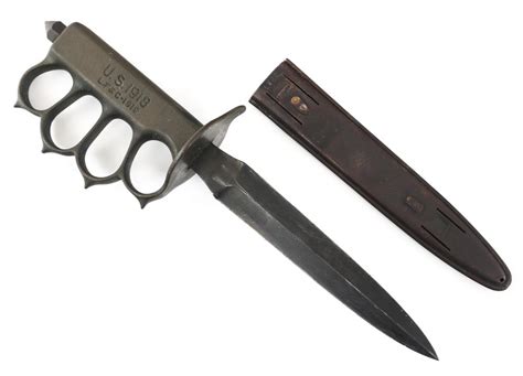 Sold Price Wwi Us Army Aef Model 1918 Lfandc Trench Knife Invalid Date Edt